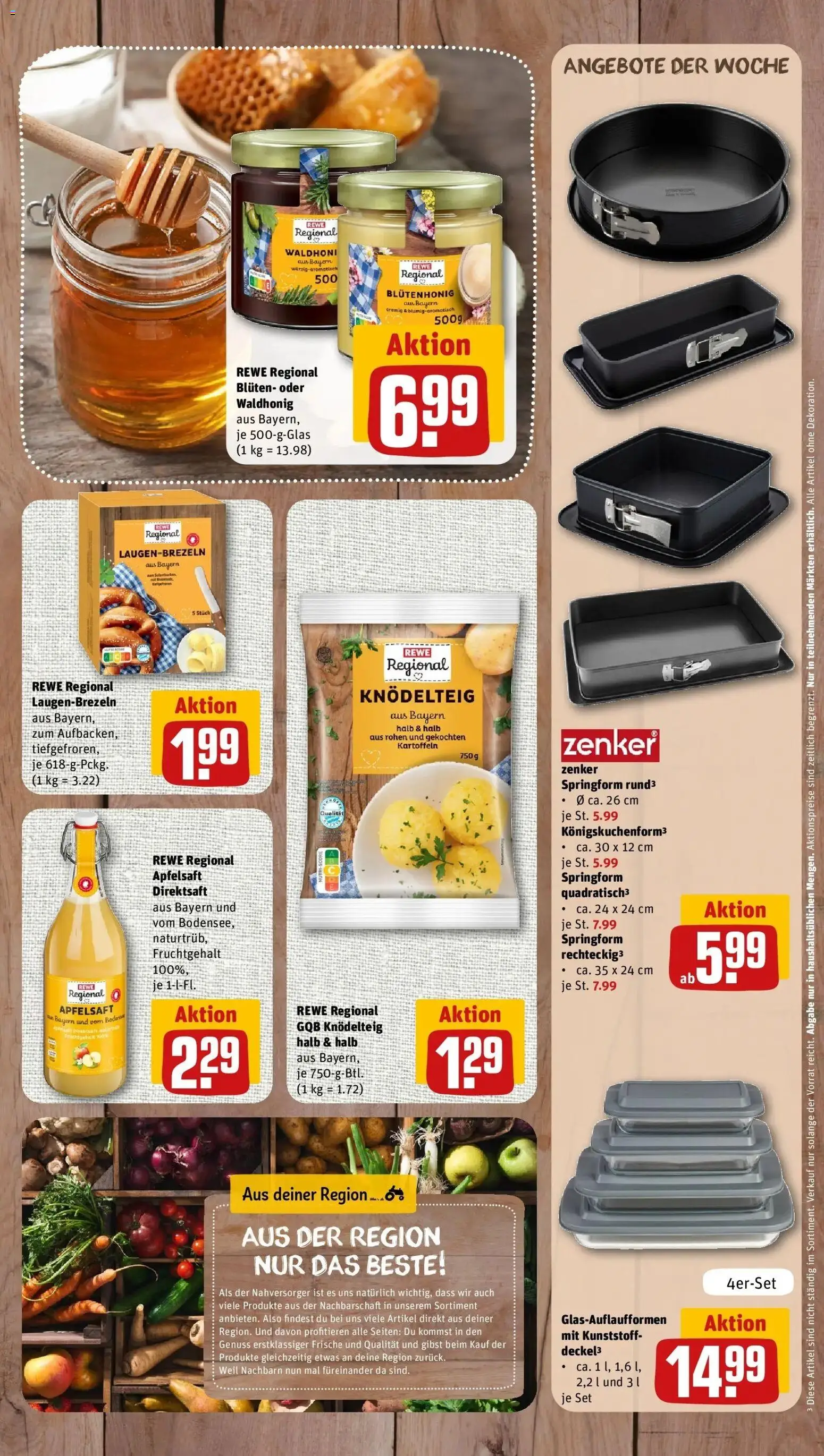 REWE Prospekt ab 24.08.2026 zum Blättern » Angebote | Seite: 7 | Produkte: Apfelsaft, Kartoffeln