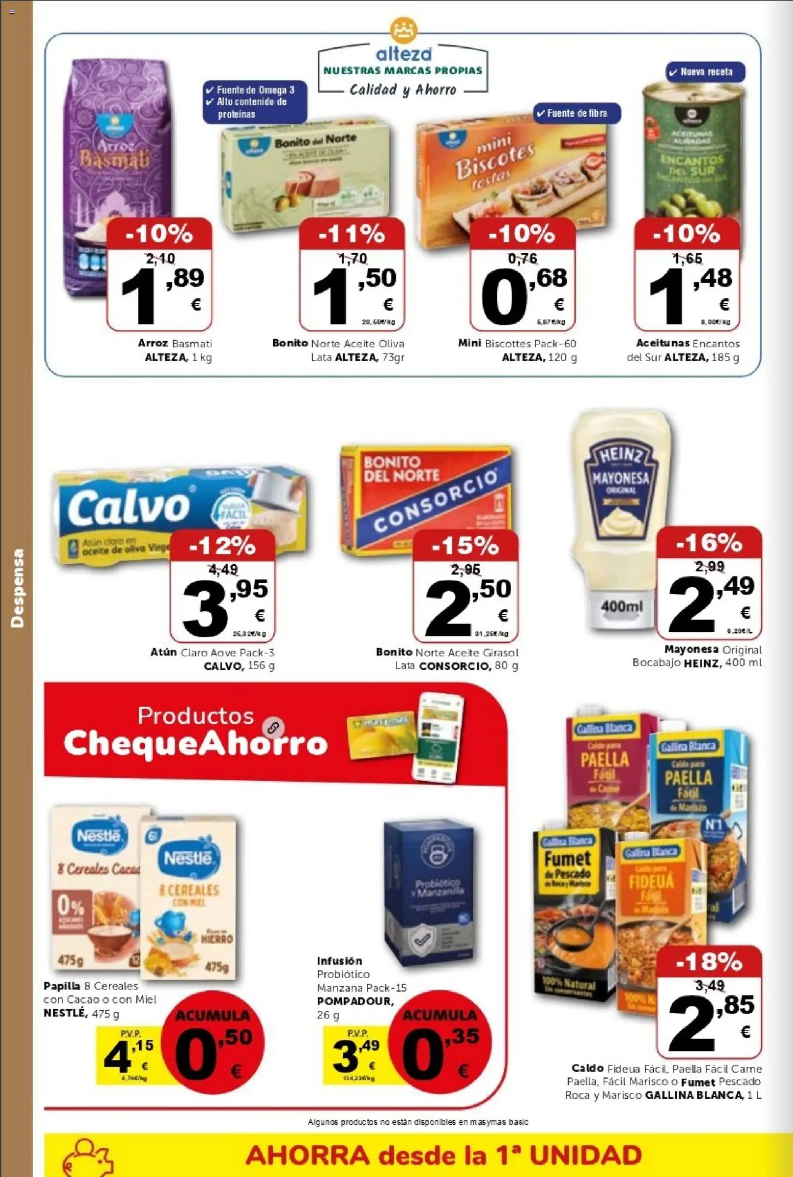 Masymas folleto │ válido desde el 19.06.2026 | Página: 12