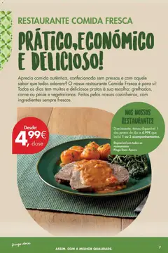 Pré-visualização Pingo Doce Poupe Esta Semana Açores válido de 14.05.2026 | Página: 7 | Produtos: Pratos, Peixe, Carne