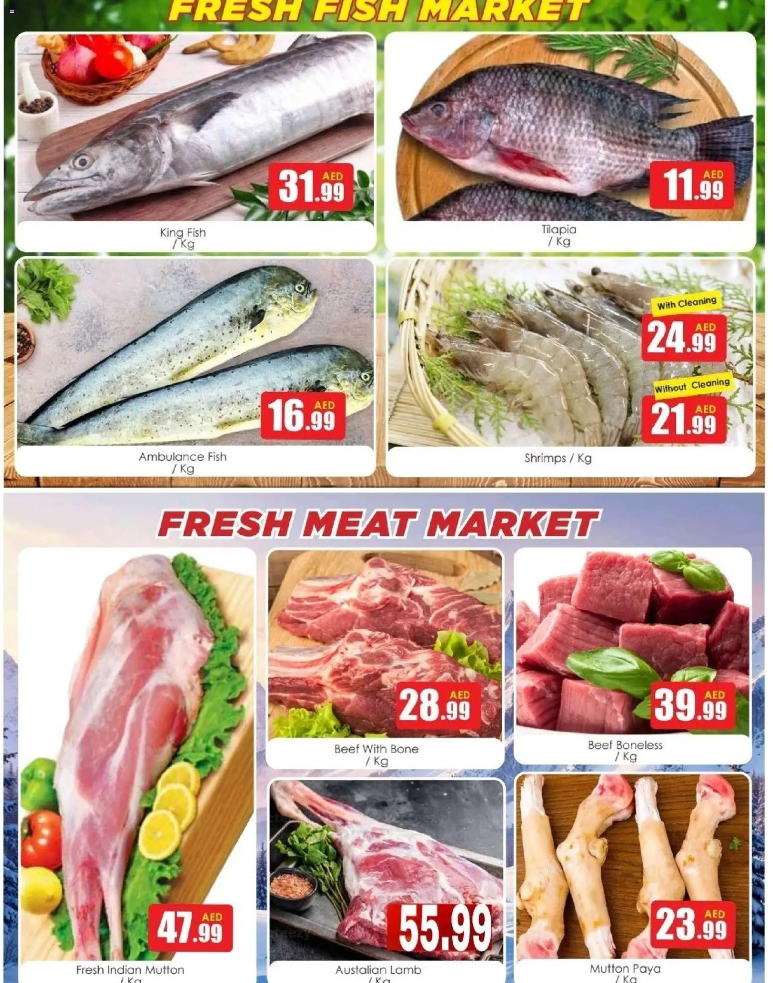 {H1} | Page: 5 | Products: Beef, Fish