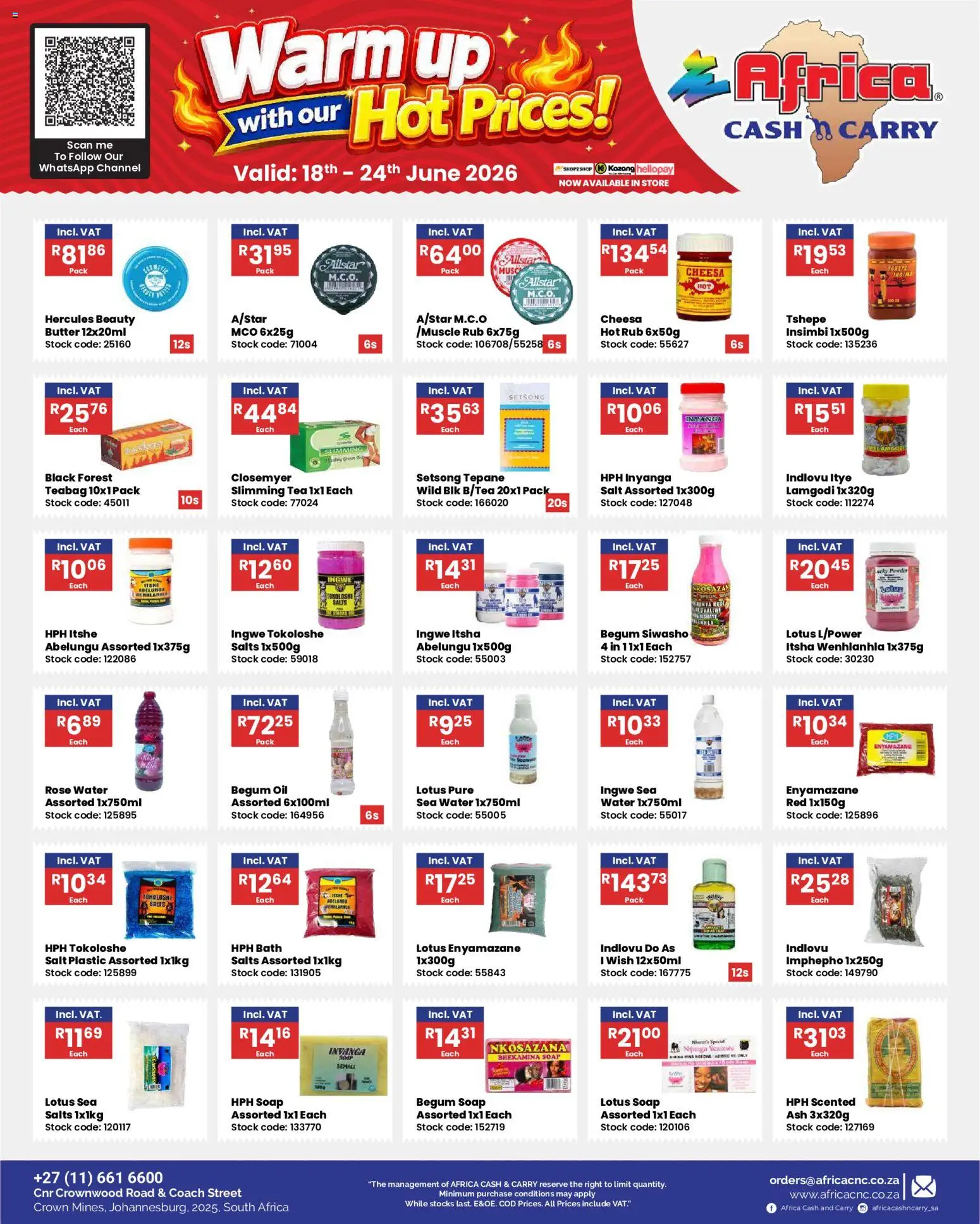 New Africa Cash & Carry catalogue – valid from 18.06.2026 | Page: 24