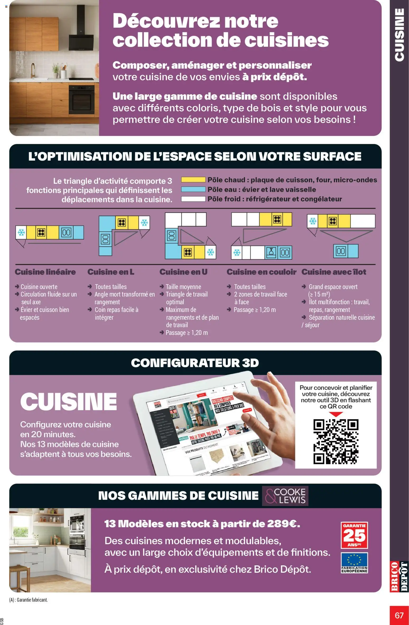 {H1} | Page: 67 | Produits: Réfrigérateur, Congélateur, Dressing