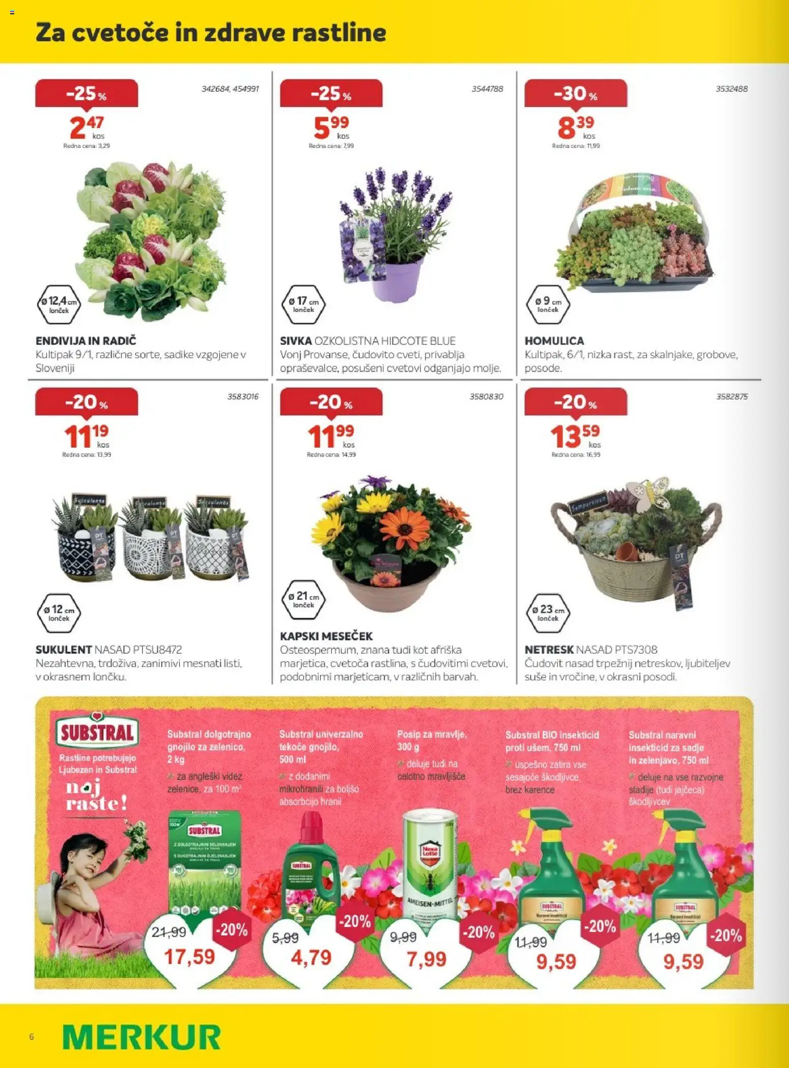Novi Merkur katalog ponudbe – veljaven od 03.06.2026 | Stran: 6 | Izdelki: Sadje
