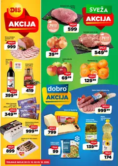 Super DIS katalog sveža akcija - pregled Super DIS kataloga - važi od 23.10.2026