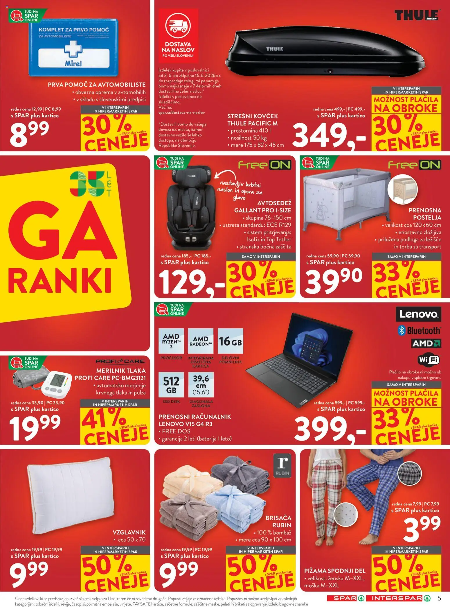 Novi Spar katalog ponudbe – veljaven od 03.06.2026 | Stran: 5