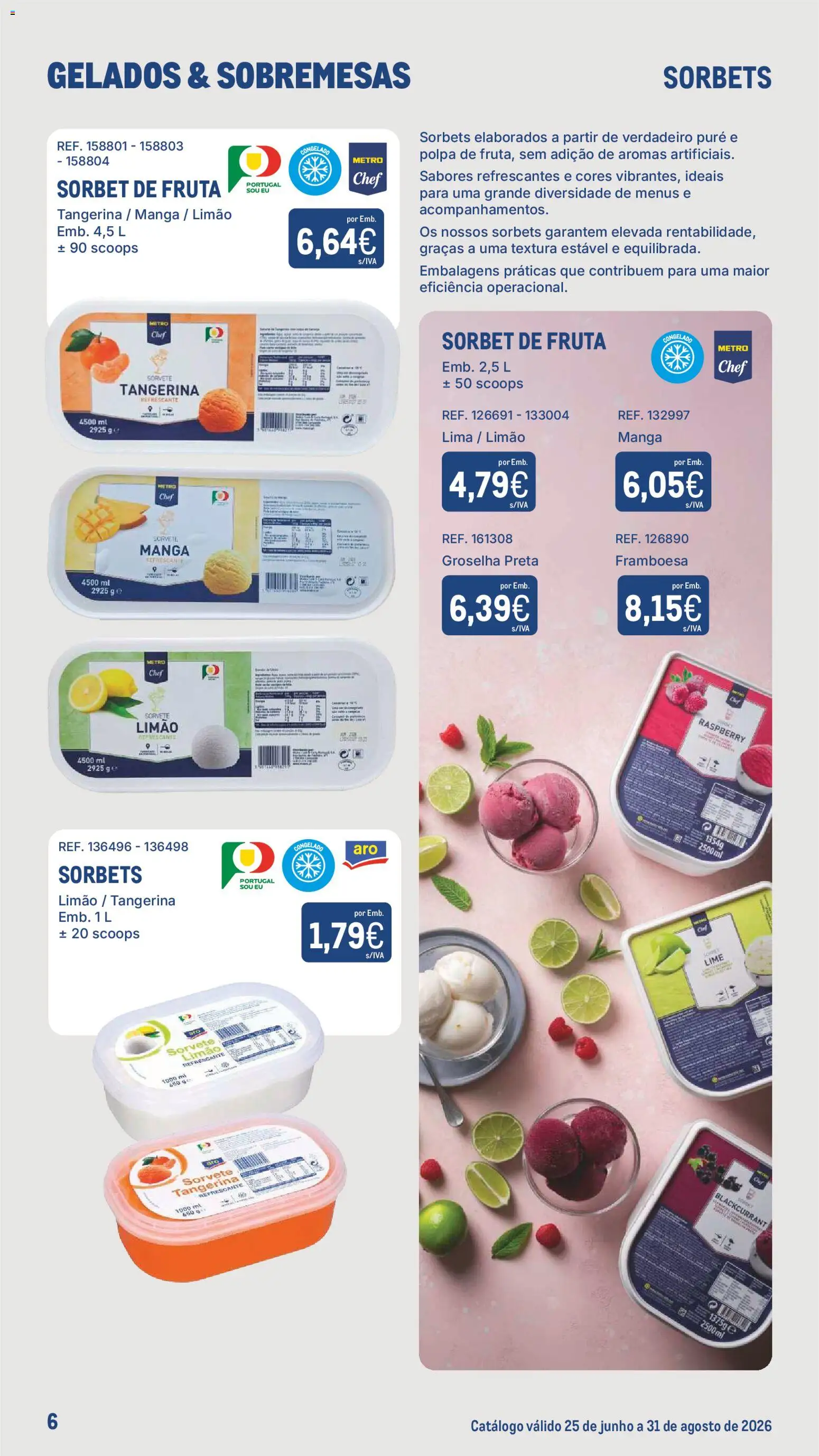 Makro Especial Gelados  Sobremesas │ válido de 25/06/2026 | Página: 6