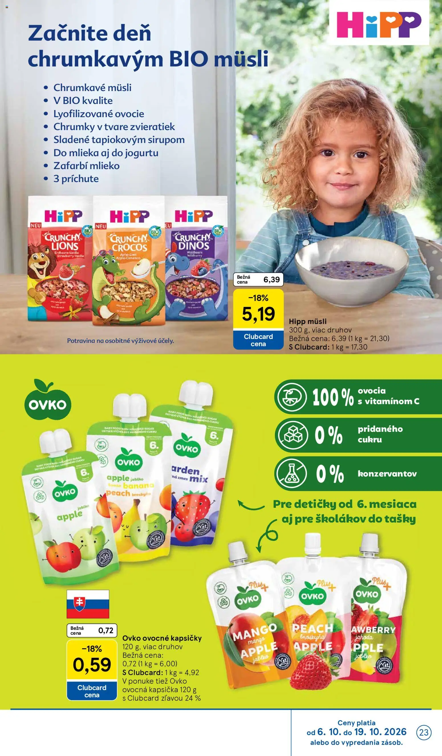 Nové Tesco akcie – leták je platný od 14.10.2026 | Strana: 23
