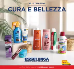 Anteprima del volantino Esselunga S volantino Cura e Bellezza Roma valido a partire dal 18.05.2026