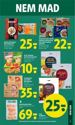 Coop Thai-style Red Curry med ris, Thai-inspireret ret med ris, kylling og rød karrysauce. 400 g gyldig fra 28.05.2026 | Side: 14