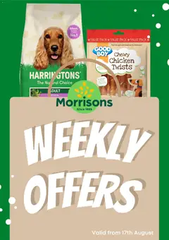Preview of Weekly offers Morrisons valid from 17/08/2026