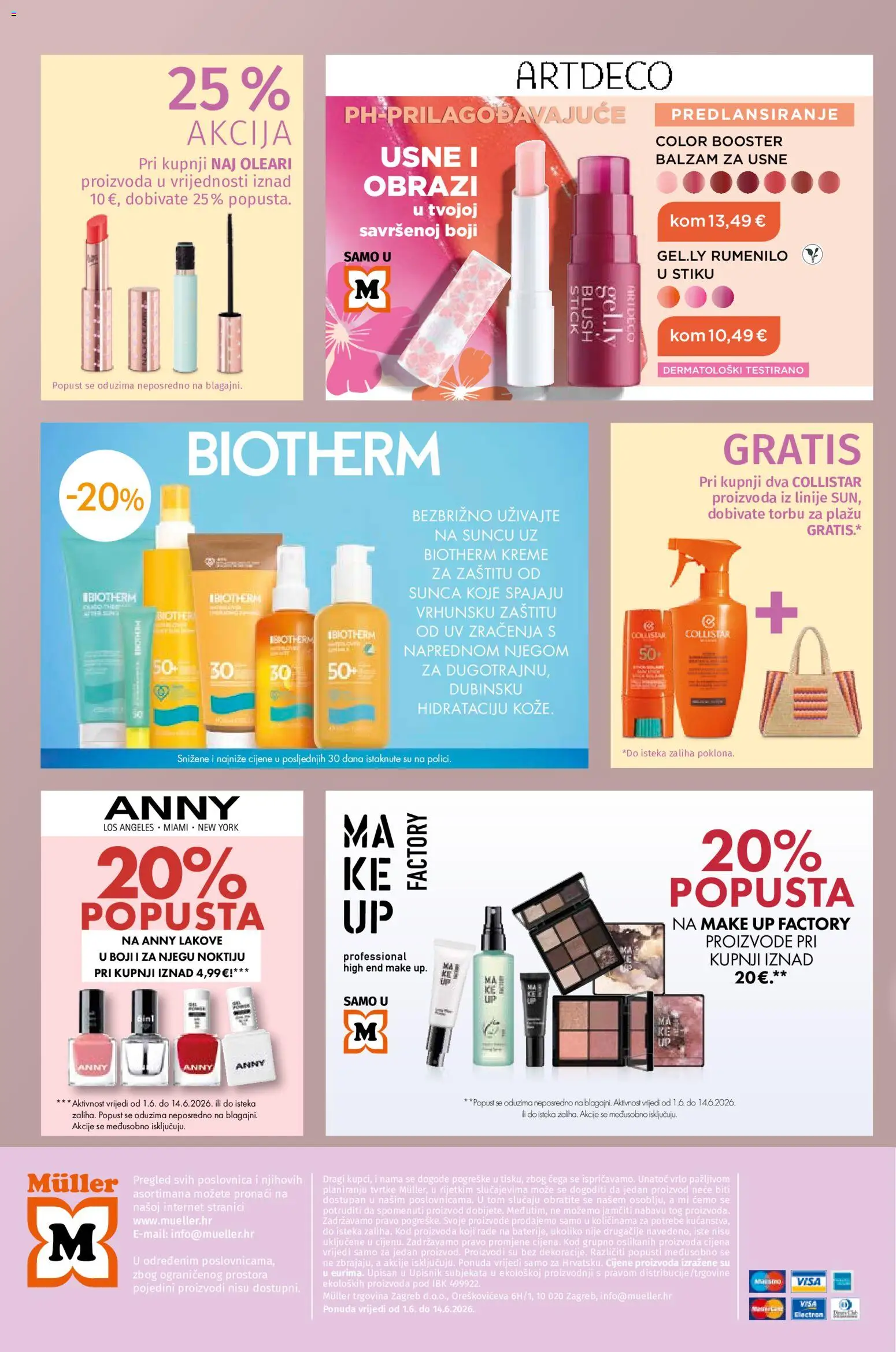 Müller katalog | vrijedi od 01.06.2026 | Stranica: 6 | Proizvodi: Balzam za usne, Rumenilo