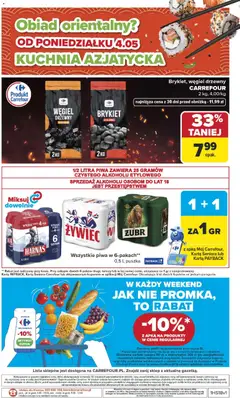 Pogląd oferty "Carrefour gazetka" - ważna od 27.04.2026 | Strona: 42 | Produkty: Karta, Harnaś, Piwo