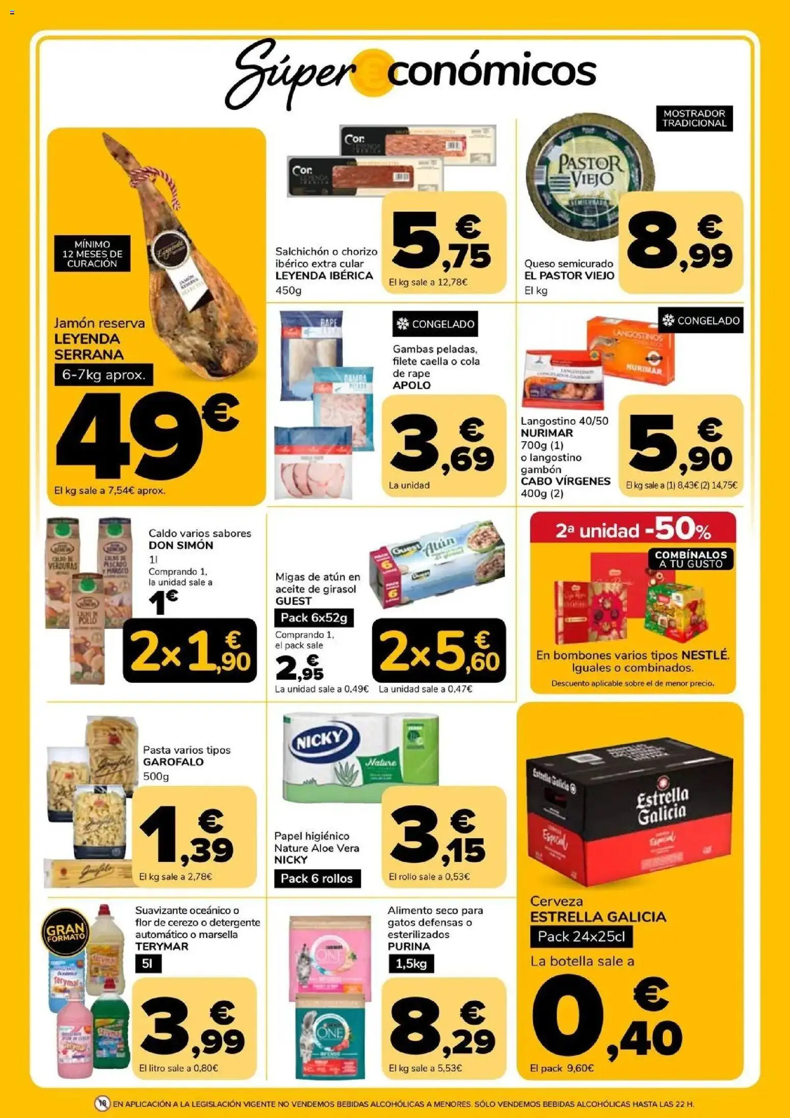 Supeco folleto 15/10/2026 - 28/10/2026 | Página: 2 | Productos: Atún, Cerveza, Pasta, Aceite de girasol