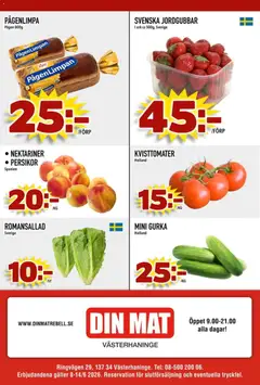 Din Mat erbjudanden - Förhandsvisning av reklamblad från butik Din Mat aktuell från 08.06.2026 | Sida: 8
