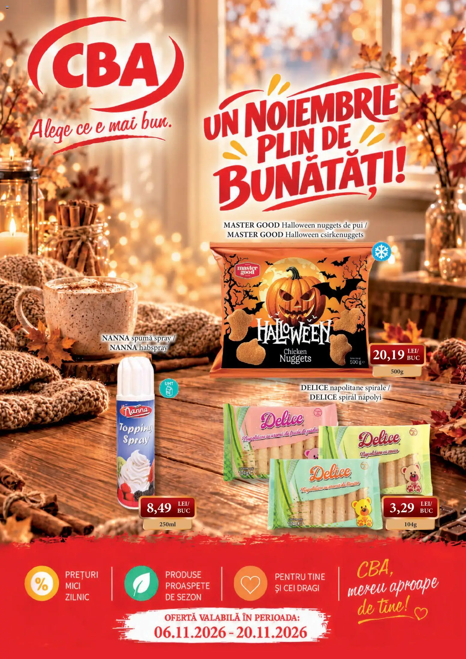 Noul catalog CBA – valabil de la 06.11.2026 | Pagină: 1
