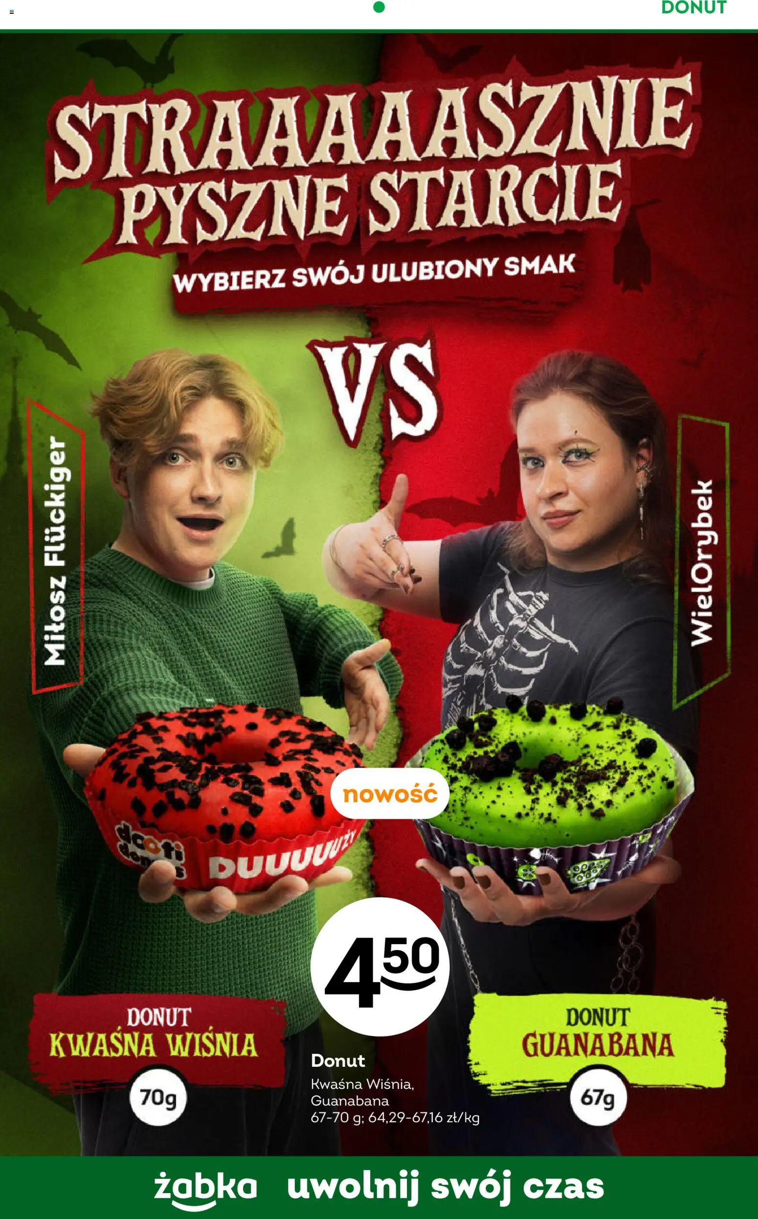 Żabka gazetka od 07.10.2026 | Strona: 54 | Produkty: Donut