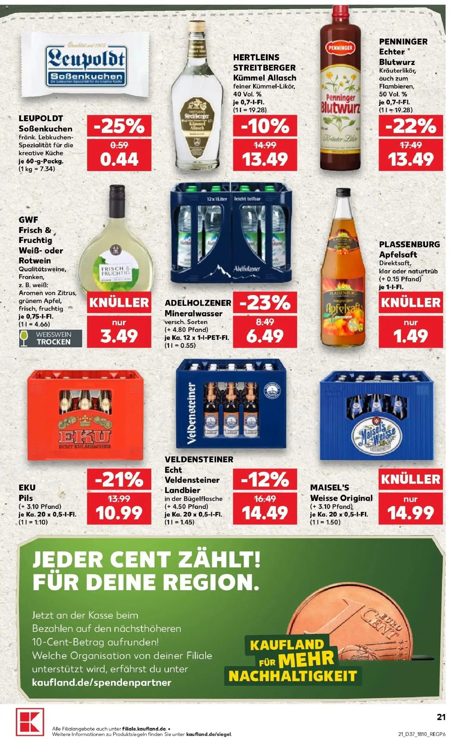 Prospekt Kaufland ab 07.09.2026 » Angebote Online zum Blättern | Seite: 30 | Produkte: Weißwein, Rotwein, Küche, Apfelsaft