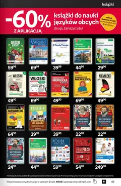 Pogląd oferty "Empik promocje" - ważna od 23.09.2026 | Strona: 69 | Produkty: Starter, Książki