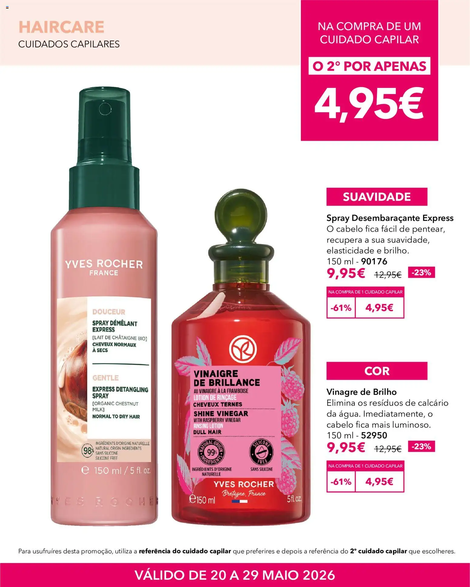 Yves Rocher Double the beauty │ válido de 20.05.2026 | Página: 10 | Produtos: Vinagre