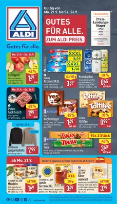 Aldi Prospekt ab 21.09.2026 gültig