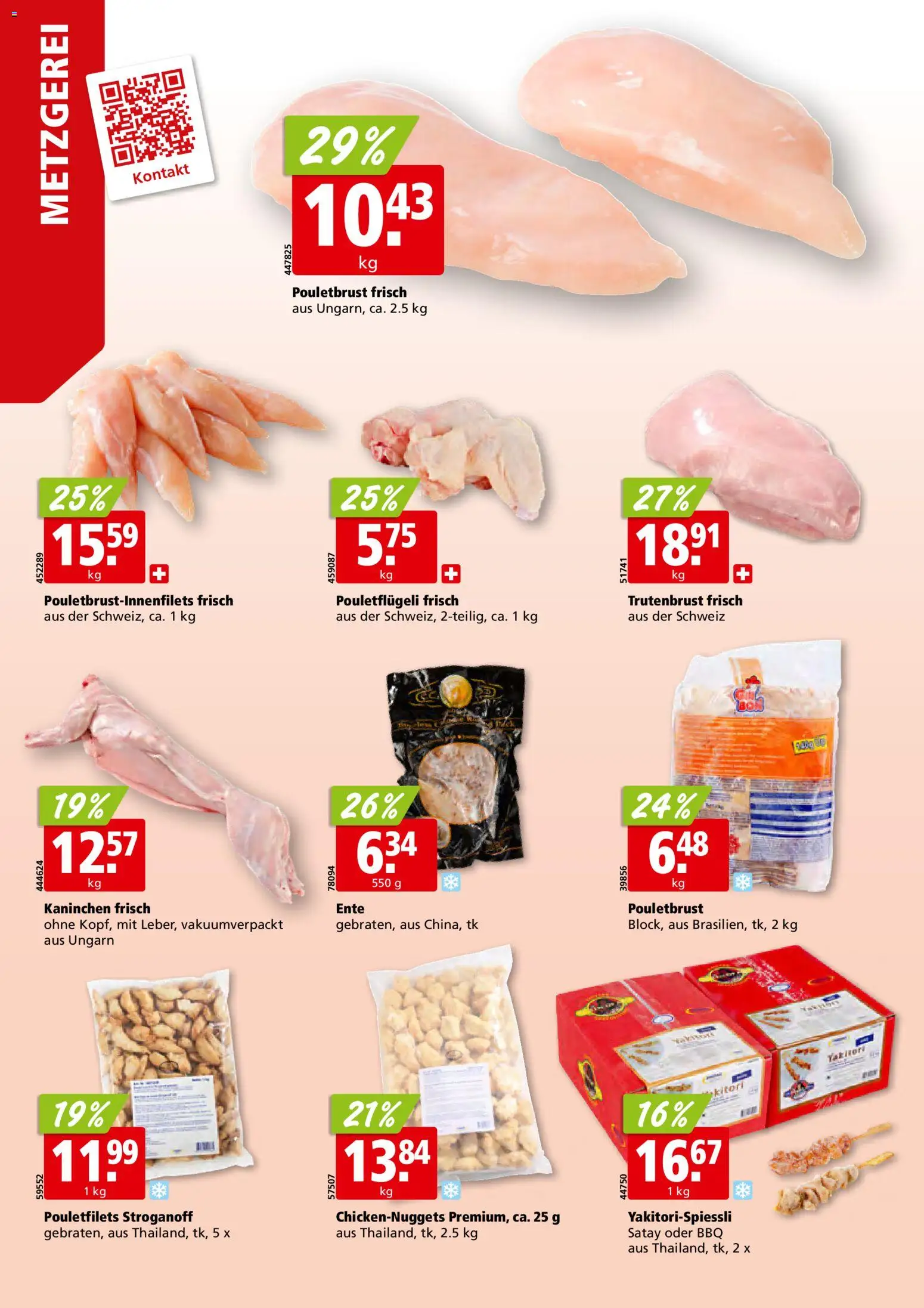 Aligro aktionen Schlieren, Gossau SG, Frauenfeld, Rapperswil-Jona, Sargans, Bern – gültig ab 22.06.2026 | Seite: 6 | Produkte: Pouletbrust