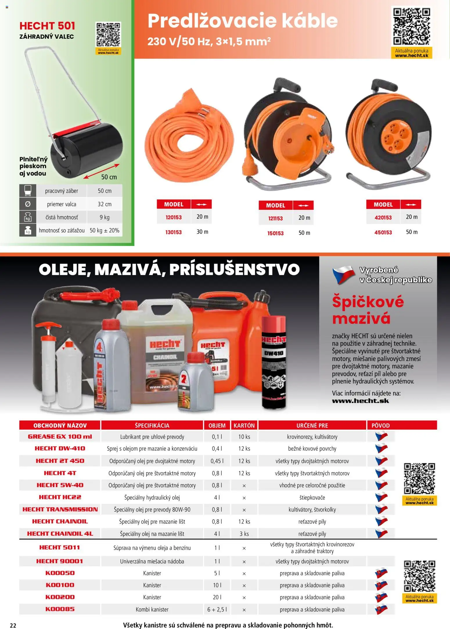 Nové Hecht akcie – leták je platný od 19.02.2026 | Strana: 22 | Produkty: Olej