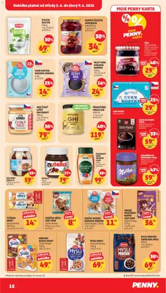 Náhled letáku Penny Market leták od 03.06.2026 | Strana: 15 | Produkty: Kompot, Med, Sirup, Müsli