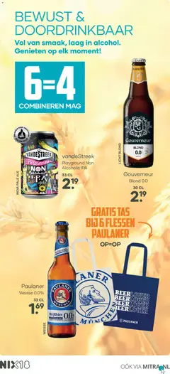 Mitra folder - Voorbeeld van een folder van Mitra, geldig van 21-09-2026 | Pagina: 15 | Producten: Bier, Tas