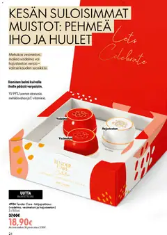 Oriflame-mainoslehti voimassa 15/07/2026 alkaen | Sivu: 24 | Tuotteet: Vadelma, Vesimeloni