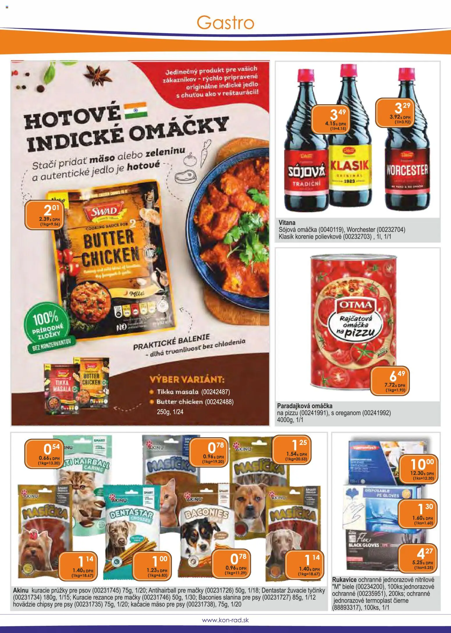 Nové KON - RAD akcie – leták je platný od 01.03.2026 | Strana: 37 | Produkty: Slanina, Chipsy, Rukavice, Sójová omáčka
