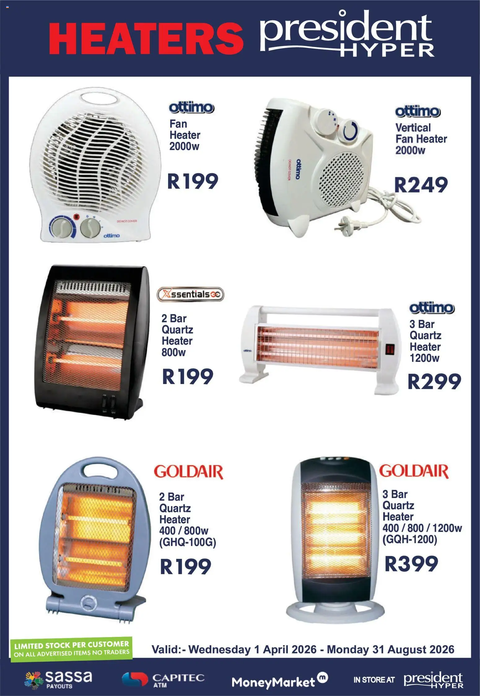 President Hyper President Hyper Warm Up This Winter Supermarkets Deals June 2026 — page 1 of 2