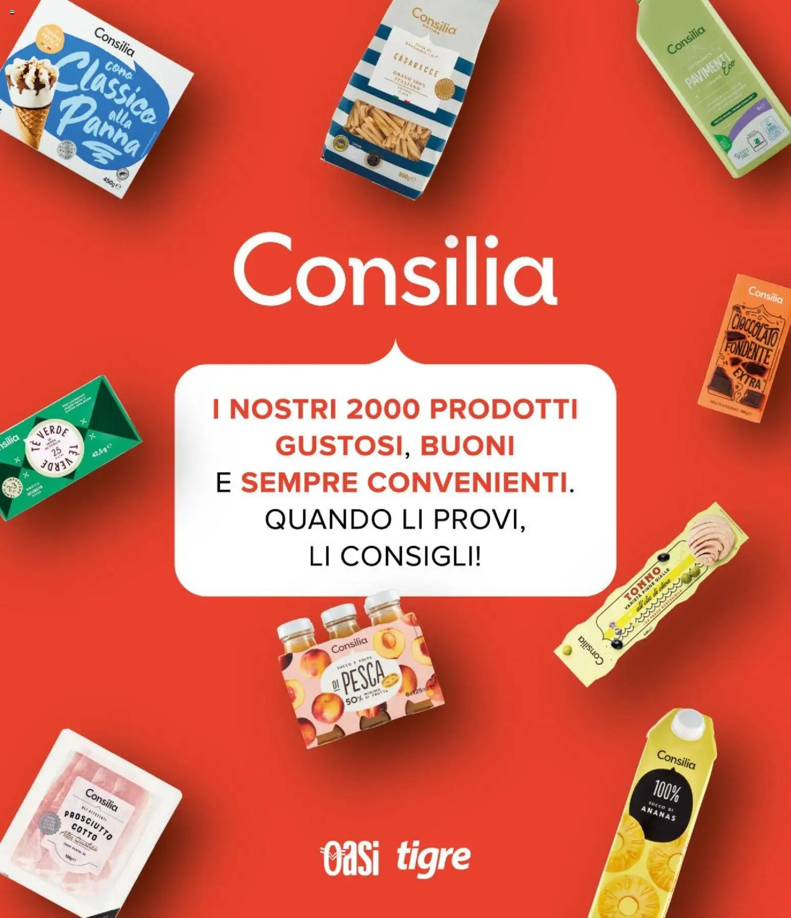 Volantino Oasi del 23.04.2026 | Pagina: 7 | Prodotti: Panna, Pesca, Pinne, Tonno