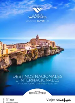 Vista previa Viajes El Corte Inglés Club de Vacaciones otoño primavera válido desde el 01/09/2026