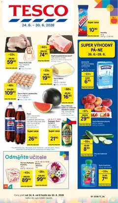 Náhled letáku Tesco leták - Hypermarket od 24.06.2026