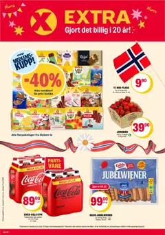Forhåndsvisning av Coop Extra kundeavis gyldig fra 11.05.2026