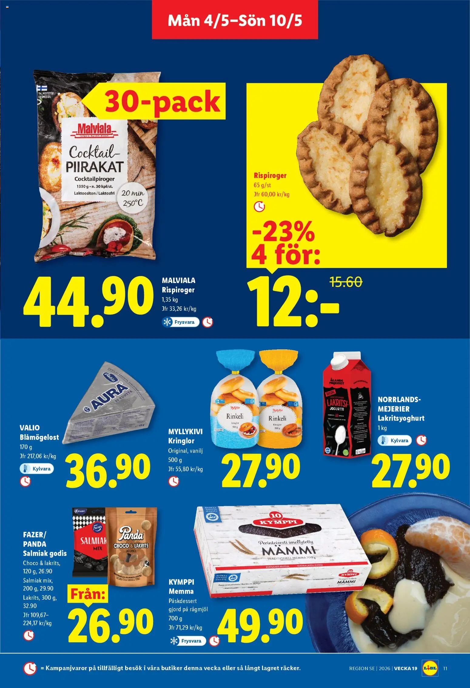 Lidl reklamblad aktuell från 04.05.2026 | Sida: 11 | Produkter: Lakrits, Godis