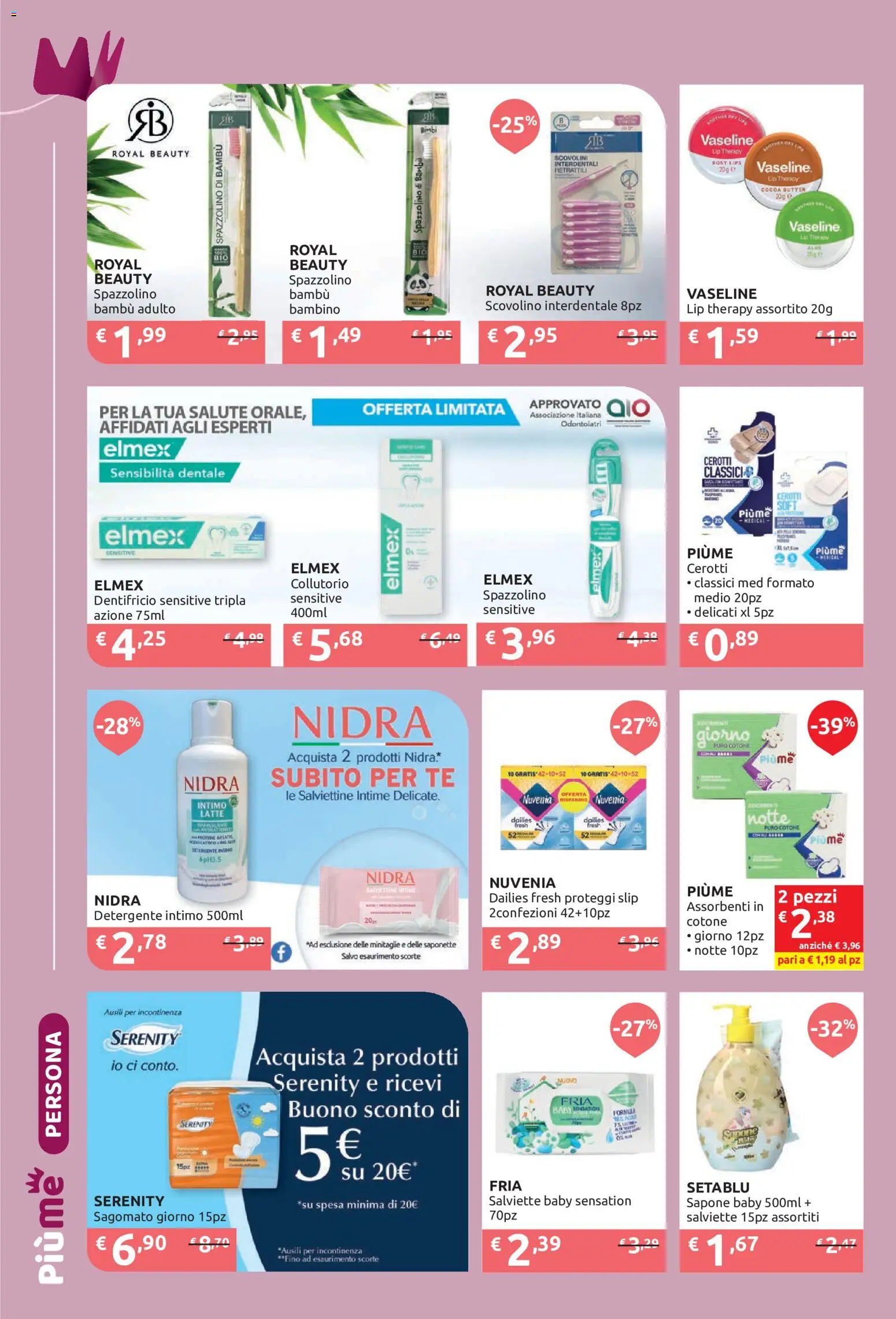 Volantino IperSoap del 01.06.2026 | Pagina: 18 | Prodotti: Sapone, Proteggi slip, Slip, Cerotti