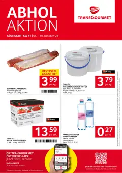 Transgourmet Flugblatt ab 05.10.2026 gültig