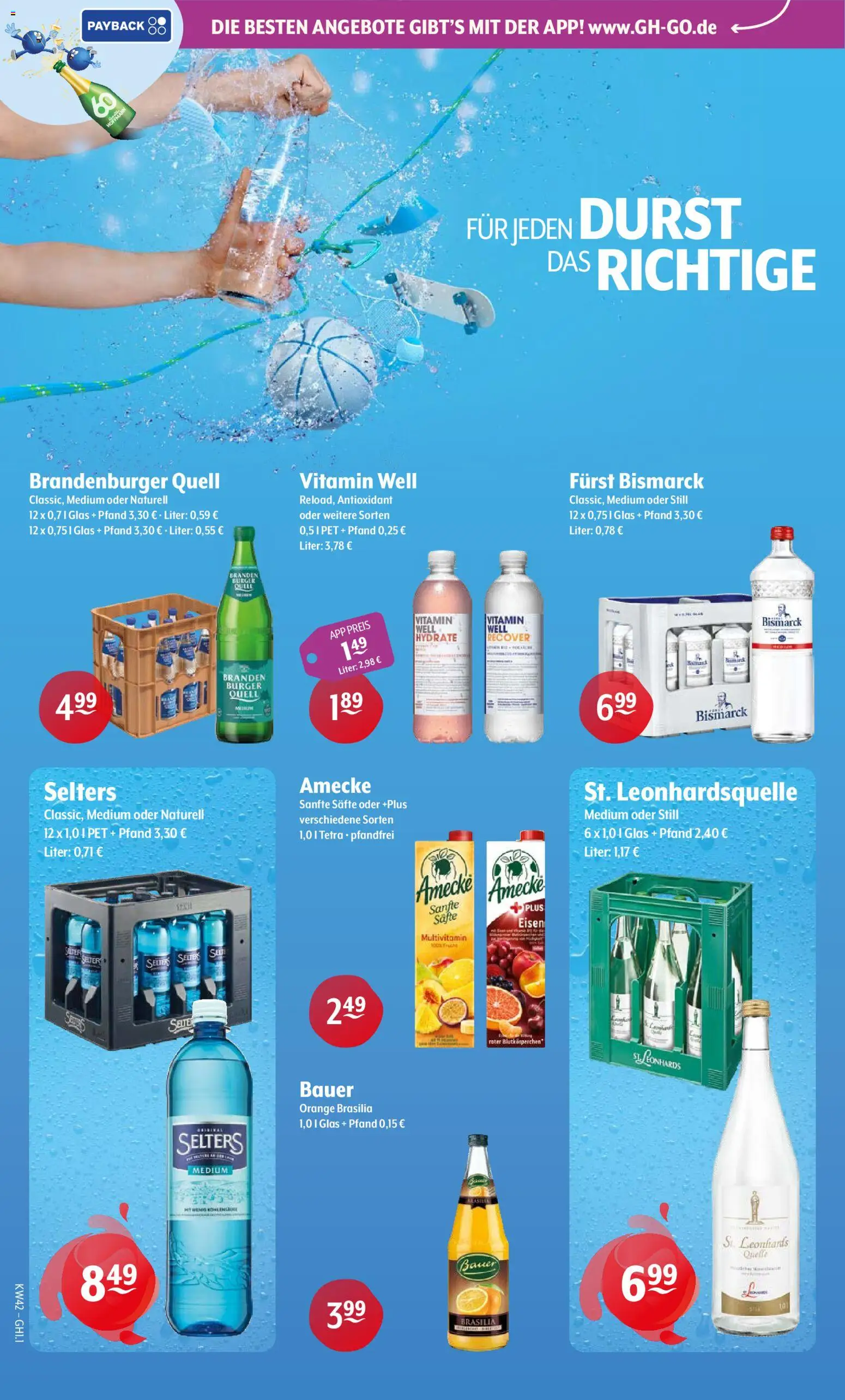 Getränke Hoffmann Prospekt – gültig ab 12.10.2026 | Seite: 2 | Produkte: Burger