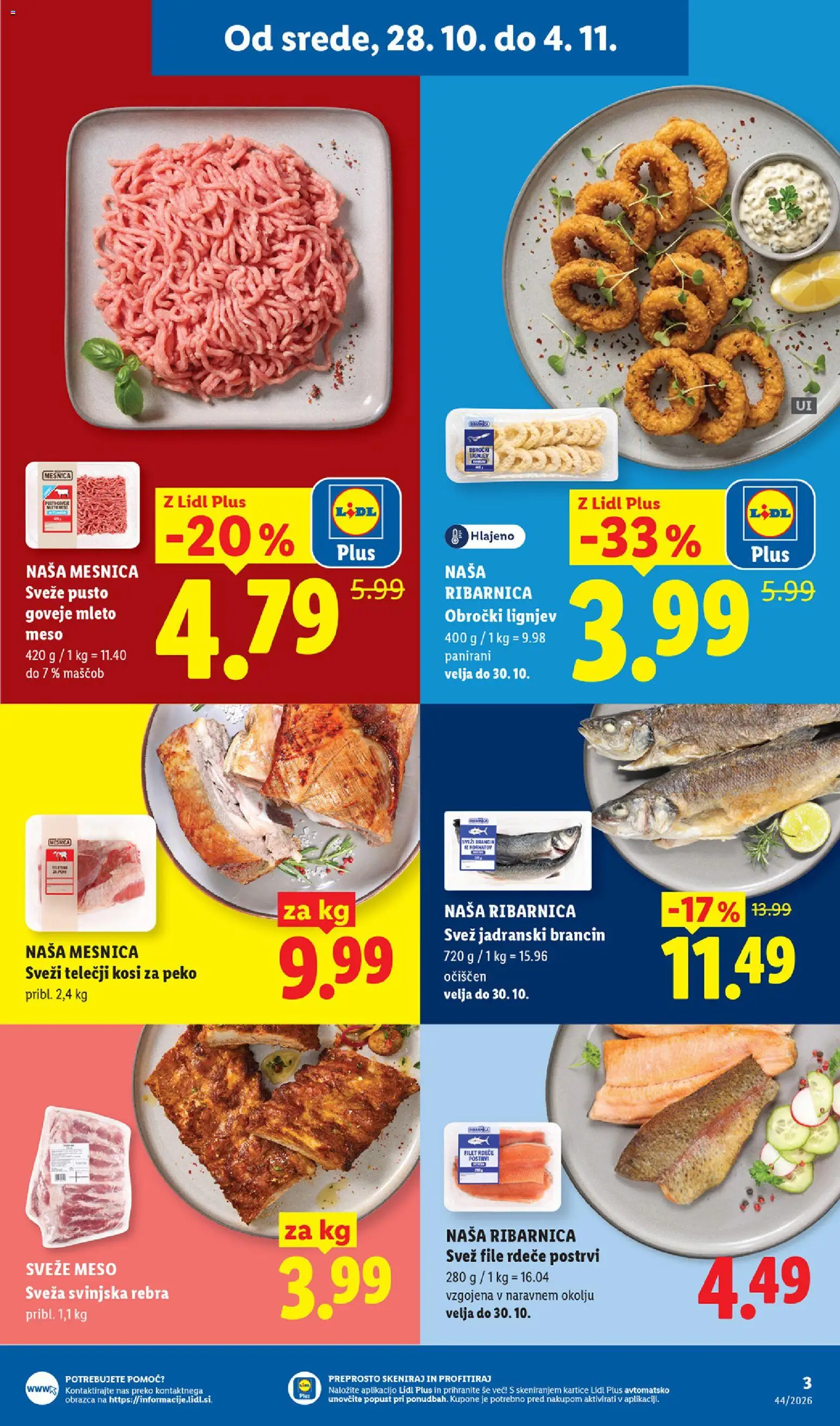 Novi Lidl katalog ponudbe – veljaven od 28.10.2026 | Stran: 3