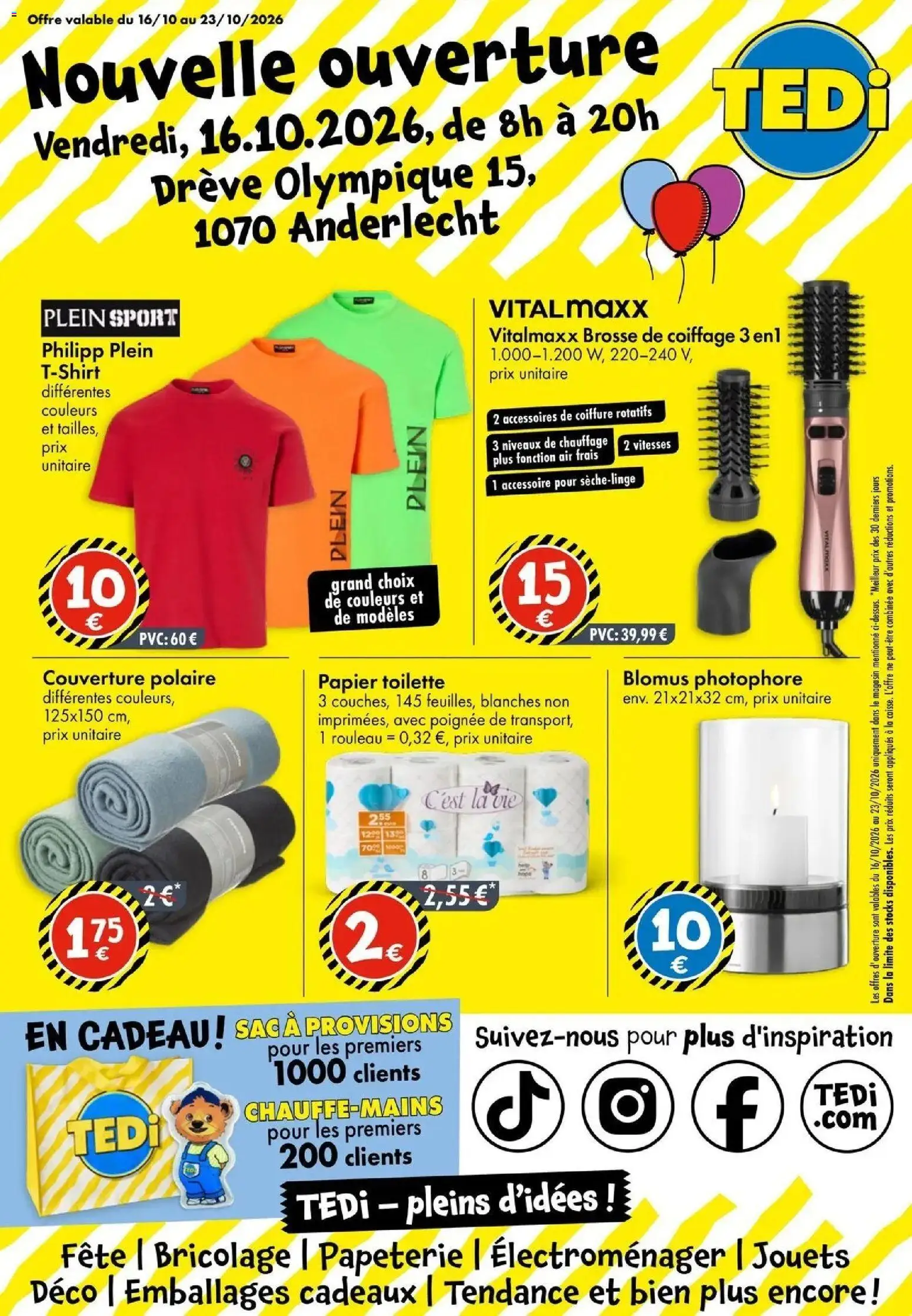 TEDi - TEDi folder tot 19.10.2026 vanaf 13/10/2026 | Pagina: 1 | Producten: La, Papier