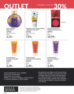 Vista previa Catálogo AVON campaña 8 válido desde el 01/08/2026 | Página: 136