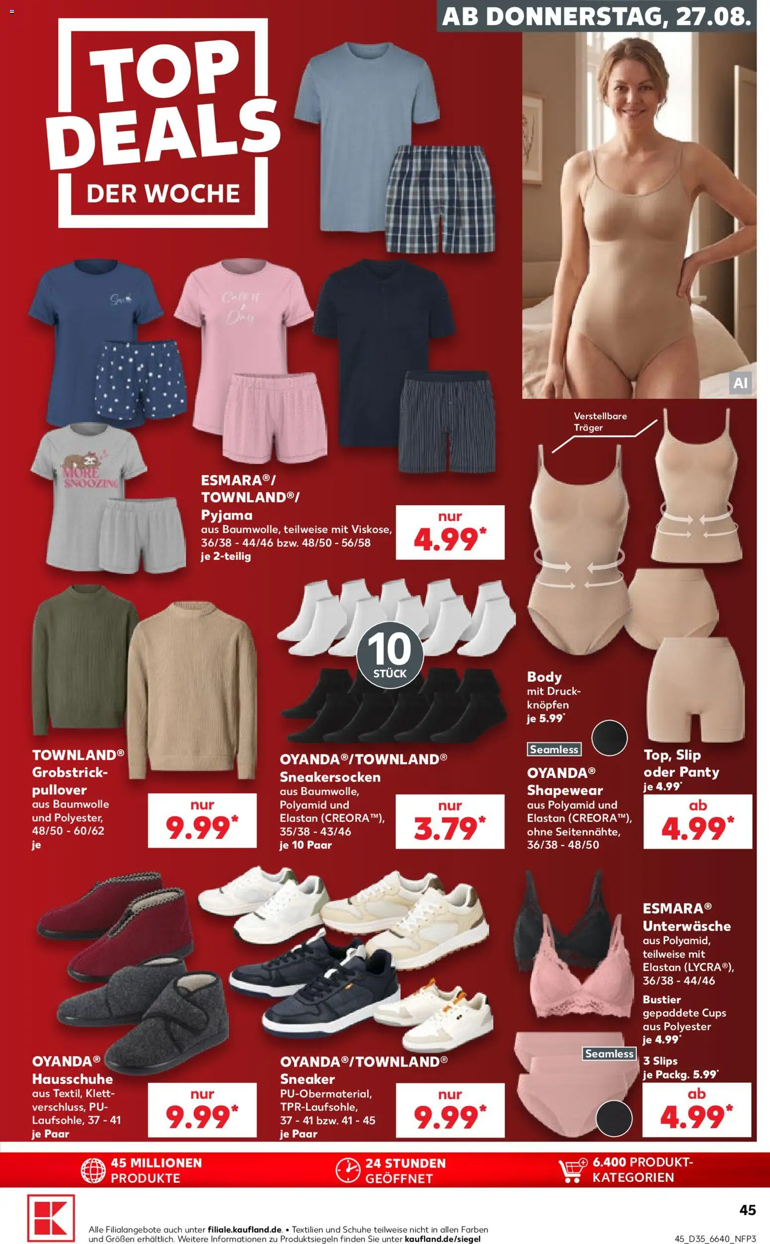 {H1} | Pagina: 45 | Producten: Pyjama, Slip, Panty