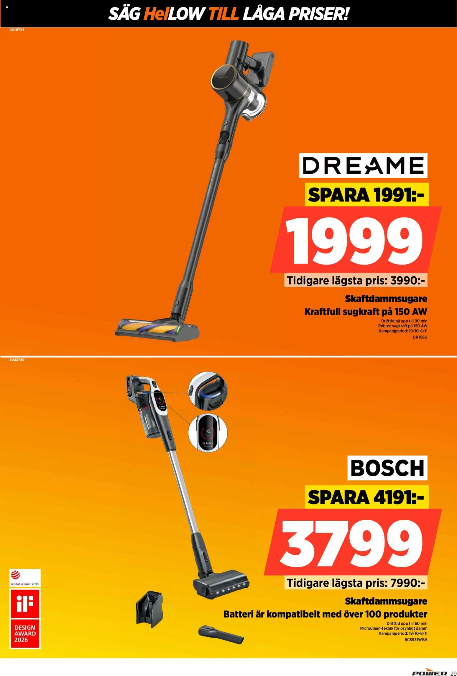 Power reklamblad aktuell från 19/10/2026 | Sida: 29