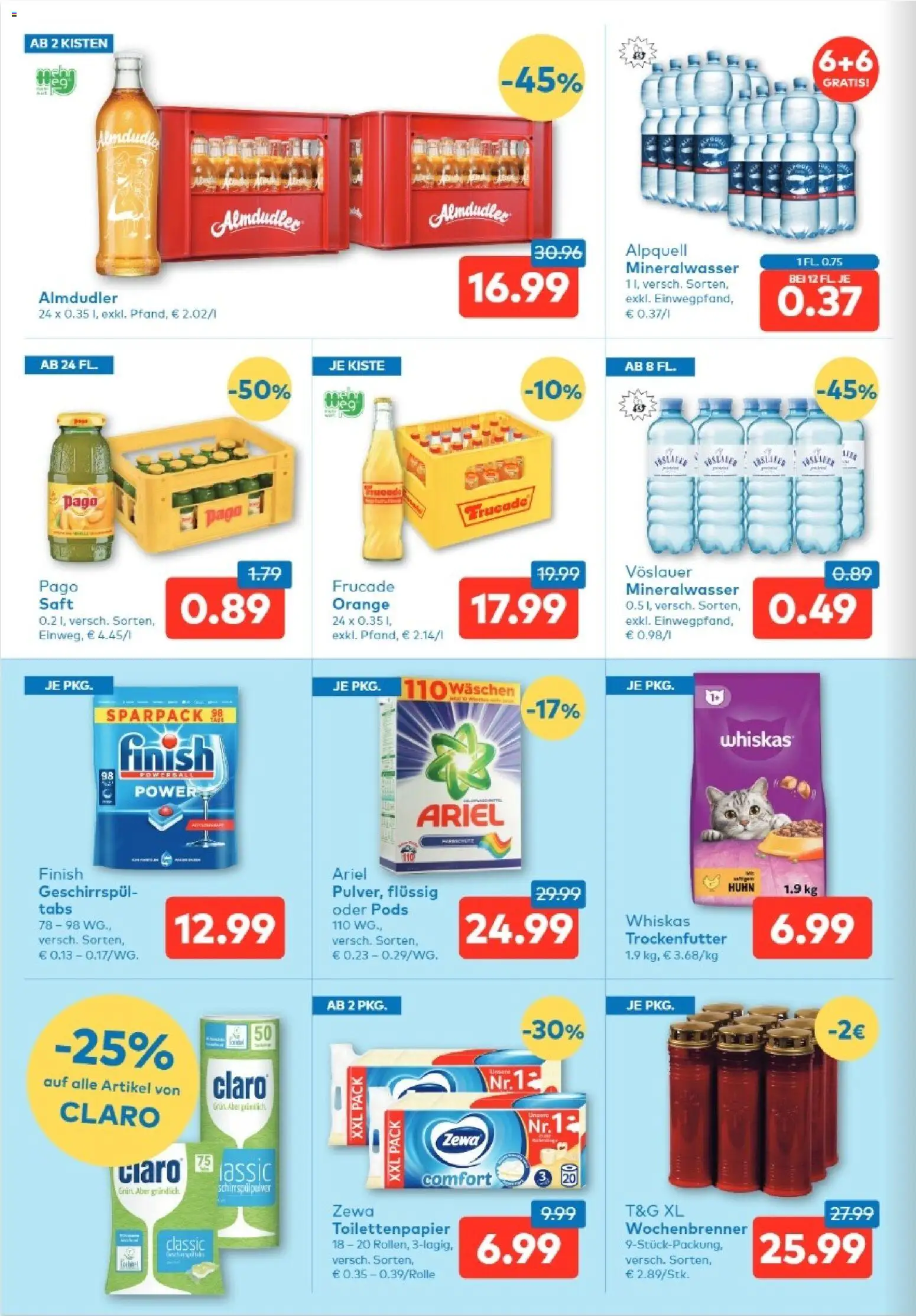 T&G Tirol gültig ab 21.05.2026 | Seite: 6 | Produkte: Saft