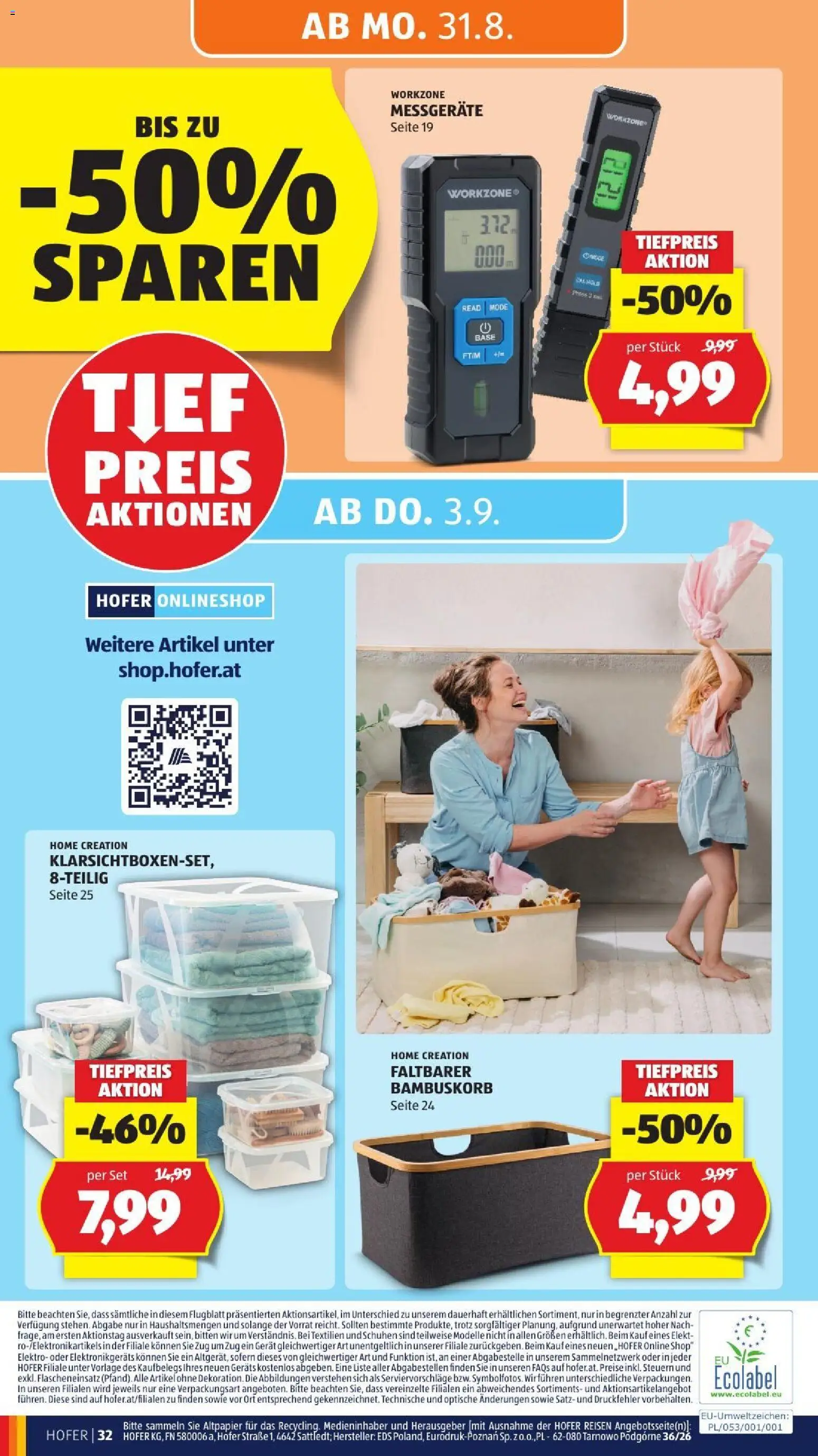Hofer Flugblatt gültig ab 28.08.2026 | Seite: 45