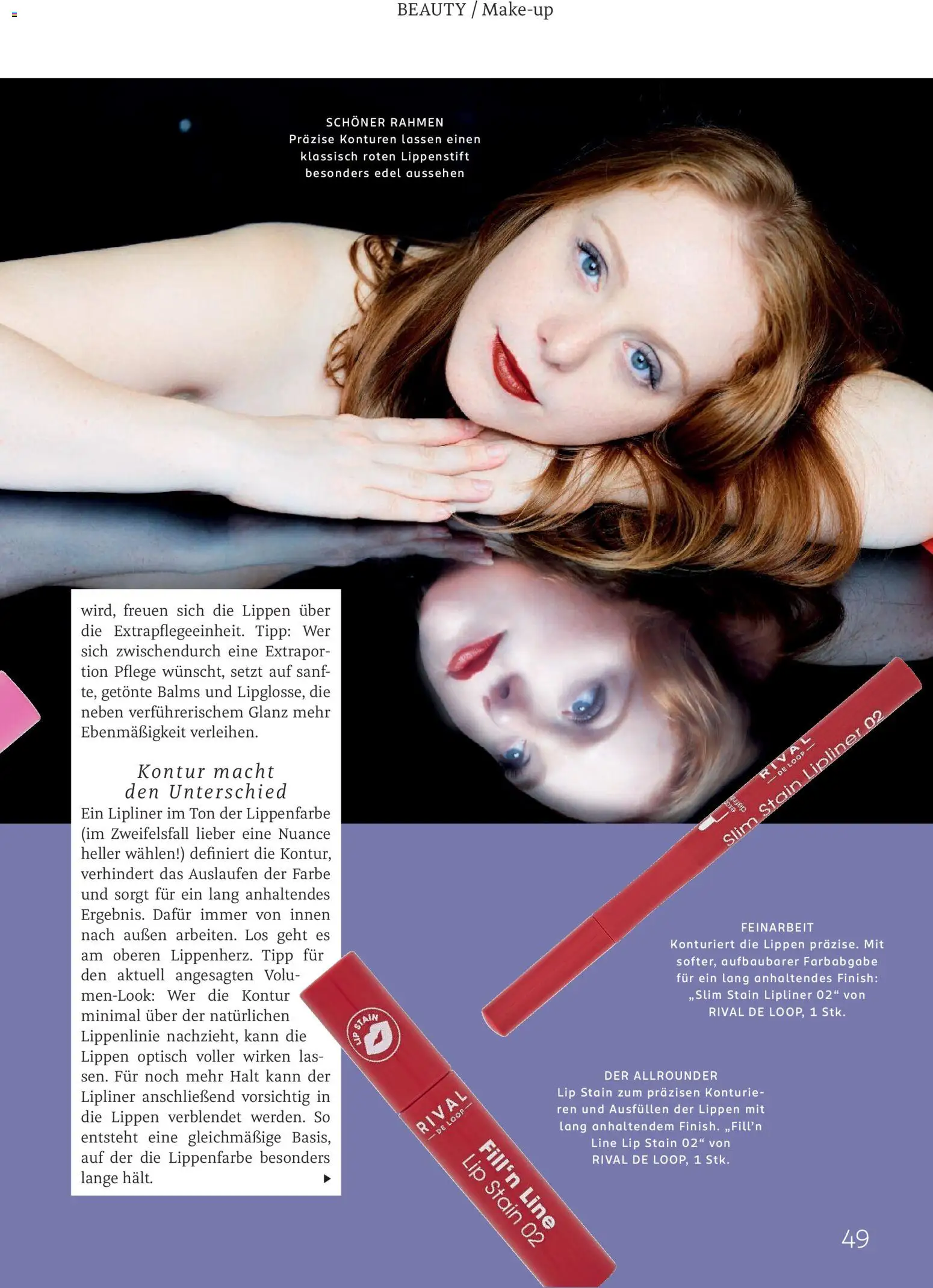 Rossmann Centaur – gültig ab 01.09.2026 | Seite: 49 | Produkte: Lippenstift, Finish, Lipliner