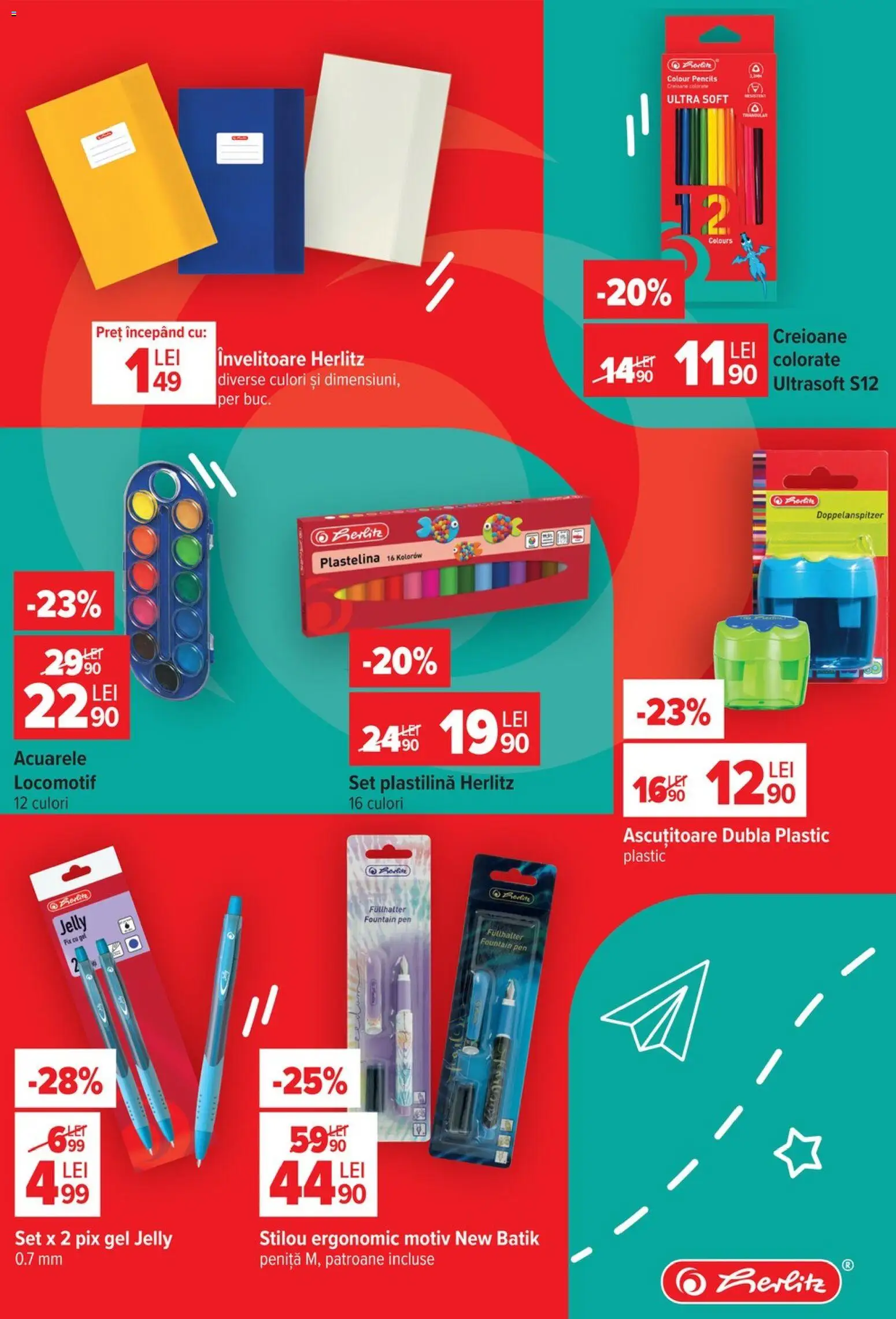 Noul catalog Carrefour – valabil de la 12.08.2026 | Pagină: 15 | Produse: Ascuțitoare