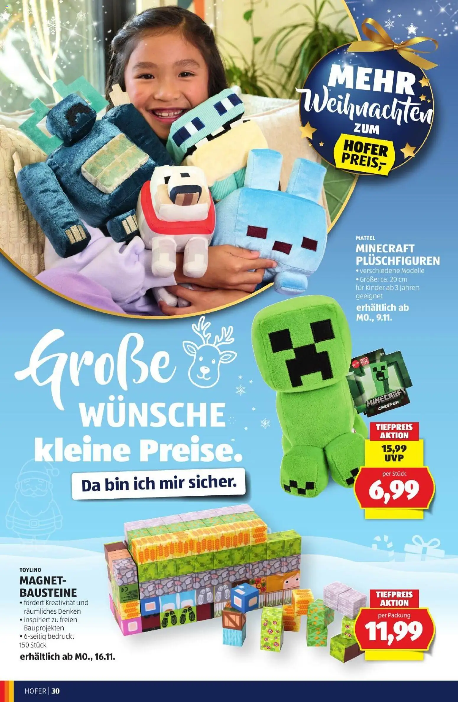 Hofer Weihnachtskatalog gültig ab 28.10.2026 | Seite: 30