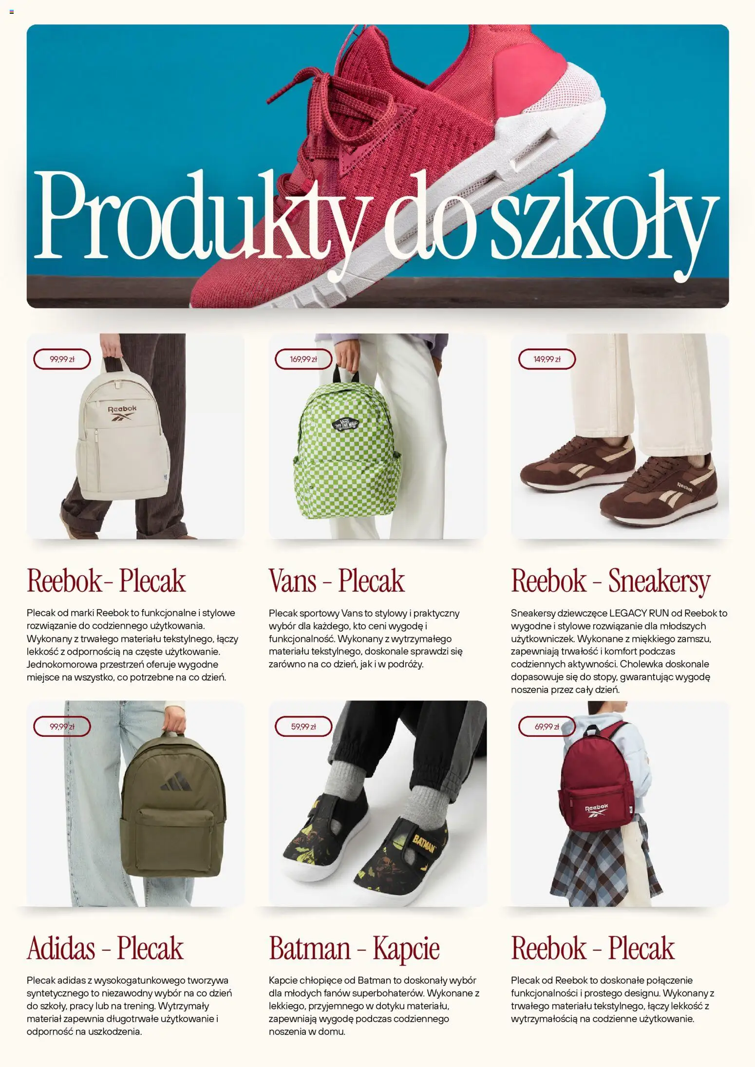 CCC promocje od 01.09.2026 | Strona: 2 | Produkty: Kapcie, Plecak